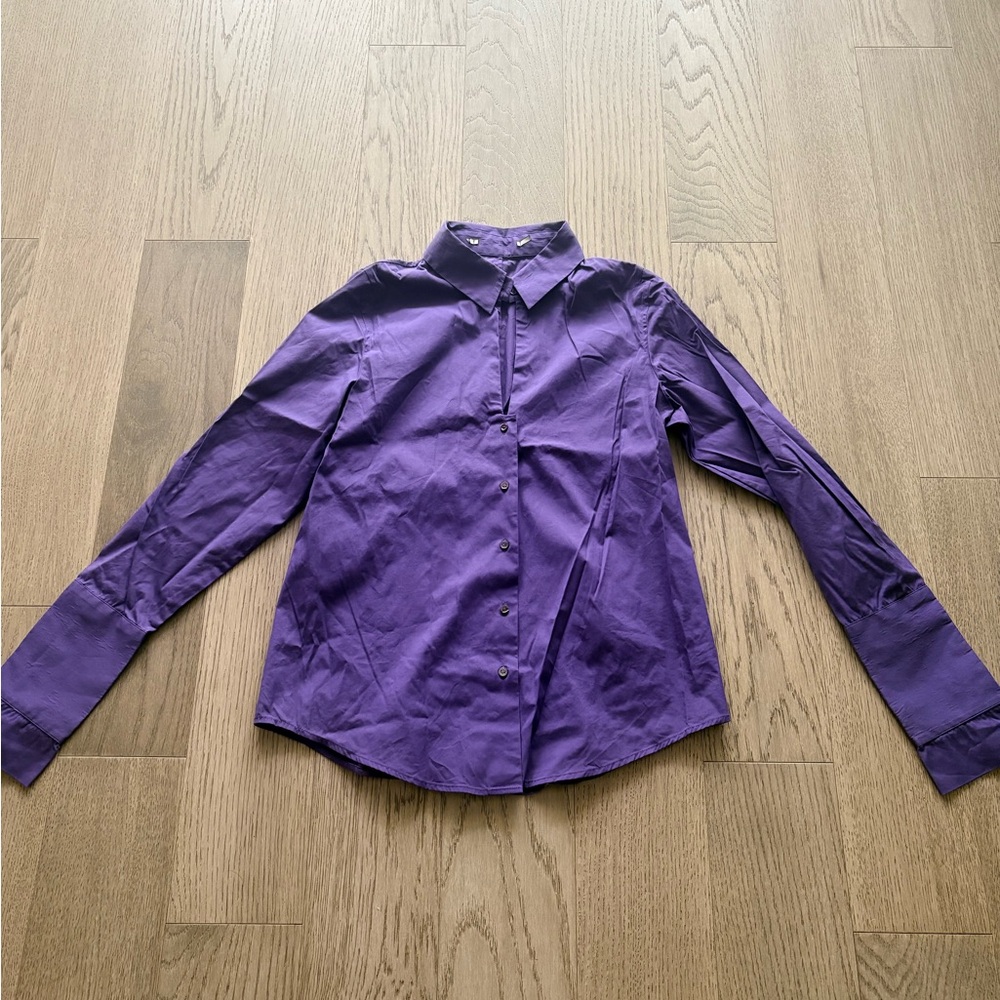Hugo Boss Purple Blouse